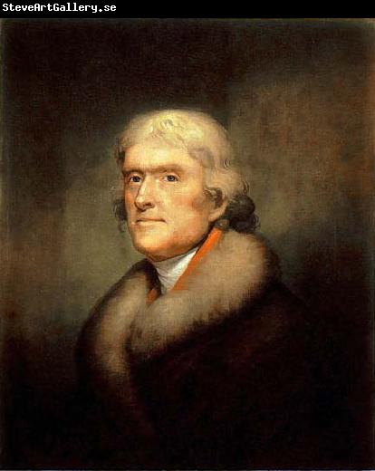 Rembrandt Peale Painting of Thomas Jefferson